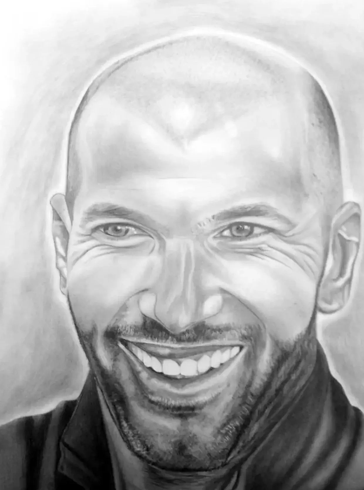 Zinédine Zidane 70x50cm