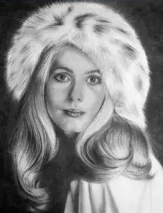 Catherine Deneuve 50x70cm